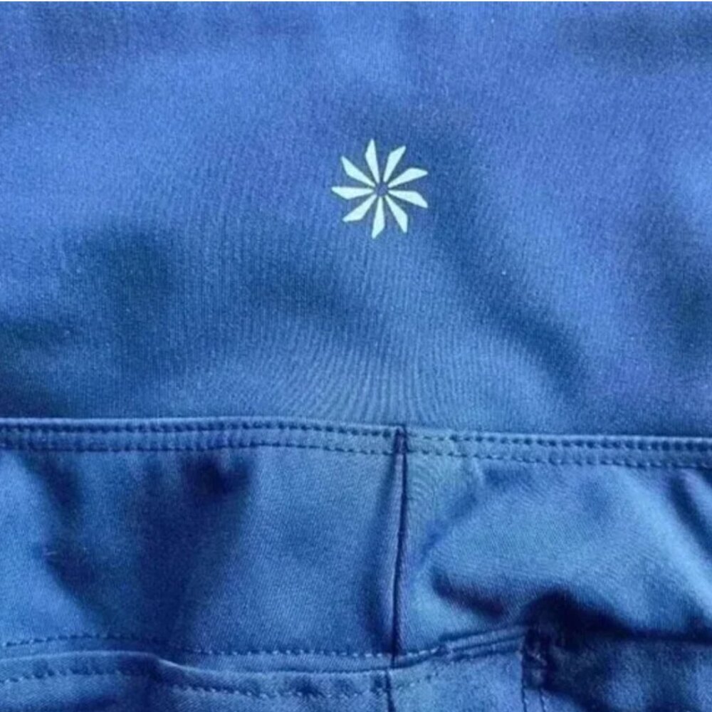 Athleta Fairway Golf Pant Navy Blue Size 2 High Rise Stretch Athletic Activewear - Picture 5 of 9